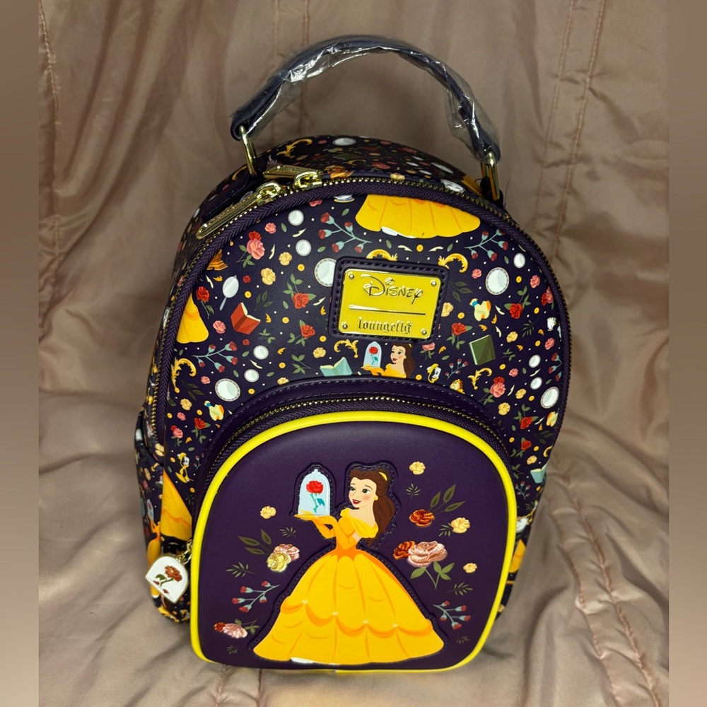 NWT Belle Loungefly Mini Backpack